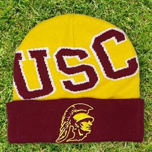 Official USC Trojan Beanie Hat Like New